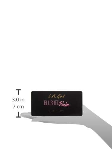 L.A. Girl Fanatic Blush Palette, Blushed Babe Pinks, 1 oz-VivaGrace Women