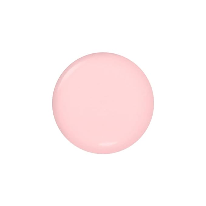 Dazzle Dry Nail Lacquer (Step 3) - Livin' La Vida Yoga - A soft and pale creamy pink with a hint of diamond dusted shimmer. Semi-sheer cream. (0.5 fl oz)
