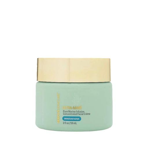 Serious Skincare Ultra-Mare Pure Marine Infusion Trio – Ultra-Mare Serum 1 oz, Ultra-Mare Facial Cream 2 oz. & Ultra-Mare Eye Cream .5 oz – Anti-Aging – Algae and Plankton extracts-VivaGrace Women