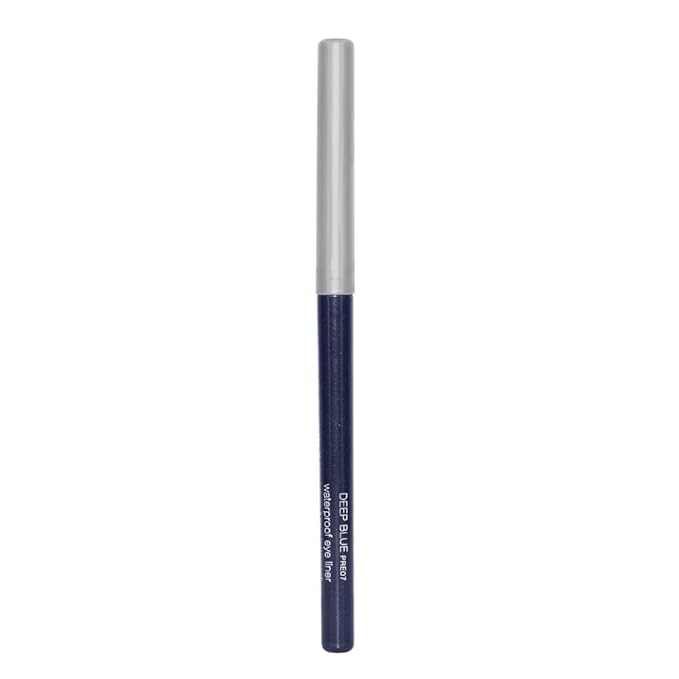 Palladio Retractable Waterproof Eyeliner, Richly Pigmented Color and Creamy, Slip Twist Up Pencil Eye Liner, Smudge Proof Long Lasting Application, All Day Wear, No Sharpener Required, Deep Blue