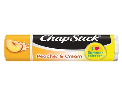 ChapStick Summer Collection Peaches& Cream, 0.15 oz (Pack of 2)-VivaGrace Women