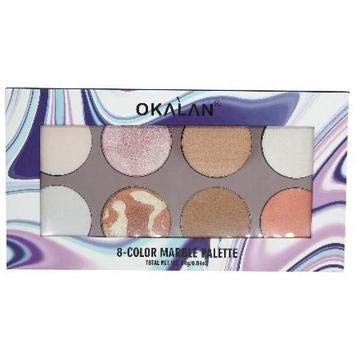 8 Color Marble Face Palette-VivaGrace Women