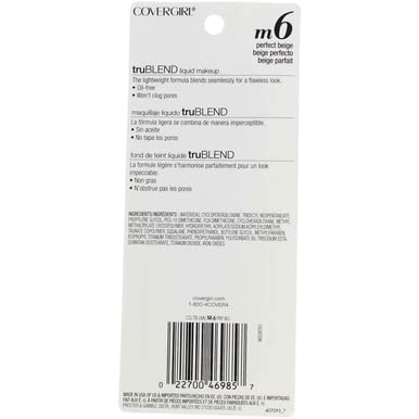 Covergirl Trublend Liquid Makeup, Perfect Beige, 5 Ounce-VivaGrace Women