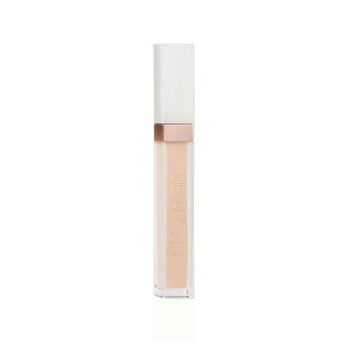 FLOWER BEAUTY By Drew Barrymore Light Illusion Full Coverage Concealer - Diffuse Dark Under Eye Circles + Blurs Blemishes - Weightless Formula + Crease Proof Makeup (Porcelain)-VivaGrace Women
