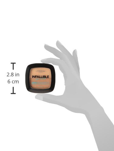 L'Oréal Paris Infallible Pro Glow Pressed Powder, Cocoa, 0.31 oz.-VivaGrace Women