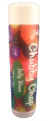Three (3x) Large Jumbo Chapstick Natural Chapstick - 1/2 Ounce Lip Balm (Jelly Bean)-VivaGrace Women