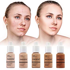 PHOERA Foundation, Flawless Soft Matte Liquid Foundation Makeup for Women.(102# Nude)-VivaGrace Women