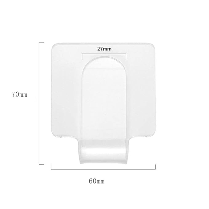 Handheld Makeup Mixing Palette, Transparent Hand Tray for Mixing Foundation for Home Salon Professional-VivaGrace Women