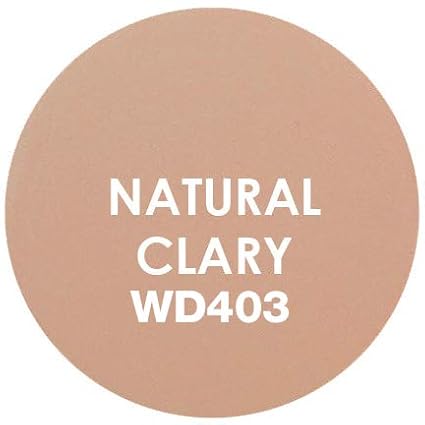 Palladio Dual Wet and Dry Foundation Refill Pan with Sponge, Squalane Infused, Apply Wet for Maximum Coverage or Dry for Light Finishing and Touchup, Minimize Fine Lines, All day Wear (NATURAL CLARY)-VivaGrace Women