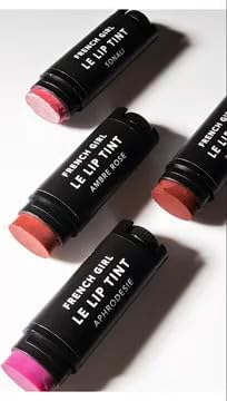 French Girl Le Lip Tint - Moisturizing & Hydrating Lip Balm for Sheer, Buildable Coverage & Shine, Clean Formula, Organic Ingredients, Vegan & Cruelty-Free-VivaGrace Women