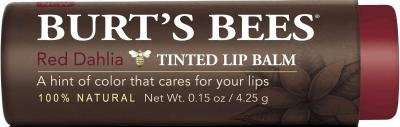 Burt's Bees Red Dahlia Tinted Lip Balm (Pack of 4)-VivaGrace Women