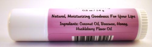 Three (3x) Large Jumbo Chapstick Natural Chapstick - 1/2 Ounce Lip Balm (Huckleberry)-VivaGrace Women
