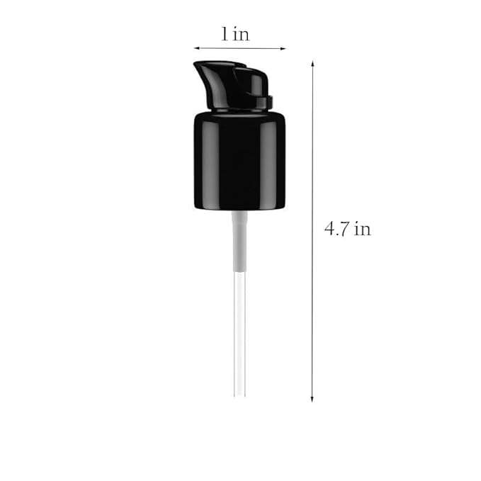 3PCS Black Replacement Foundation Pump Make-Up Cosmetic Liquid Foundation Make-Up Pump for MAC and Estee Lauder Double Wear Foundation (3PCS)-VivaGrace Women
