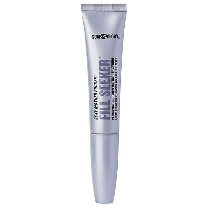 Soap & Glory Sexy Mother Pucker Fill Seeker Lip Plumper Gloss - Plumping Lip Gloss for Smooth & Moisturized Lips - Rejuvenating Lip Serum with Long-Lasting Hydration (0.5 fl oz)-VivaGrace Women
