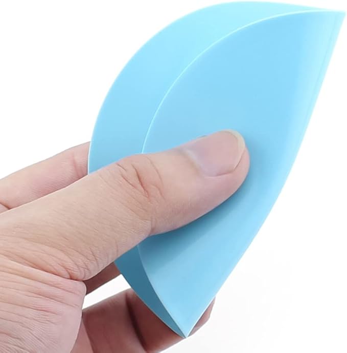 8 Sheets Silicone Round Shape Nail Art Painting Gel Palette Nail Polish Mixing Plate Foundation Lipstick Palette Cosmetic Palette Paint Drawing Color Dish Manicure Nail DIY Tool-VivaGrace Women
