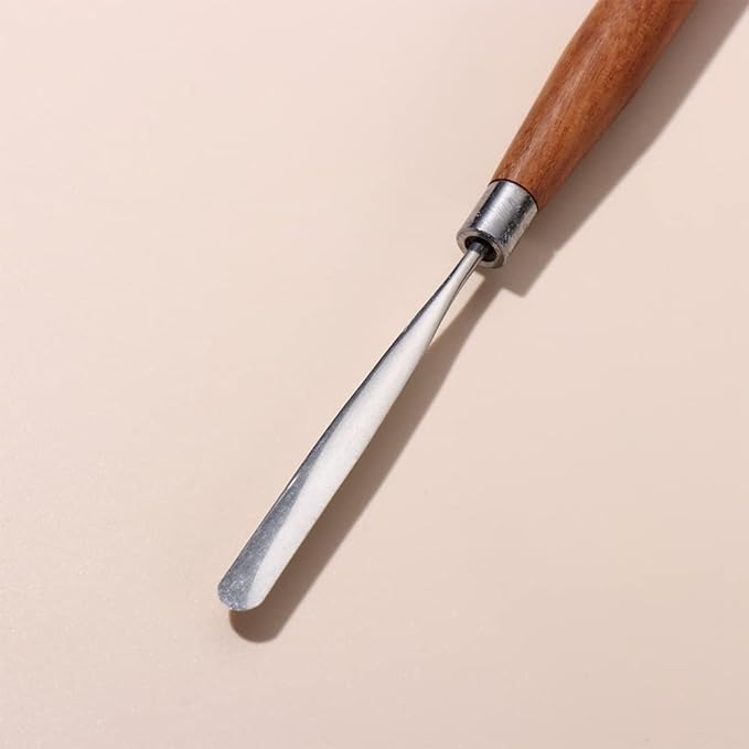 Stainless Steel Nail Art Spatula Cosmetic Makeup Palette Spatula Spoon Cream Stirring Rod Mixing Tool Manicure Accessories For Women-VivaGrace Women