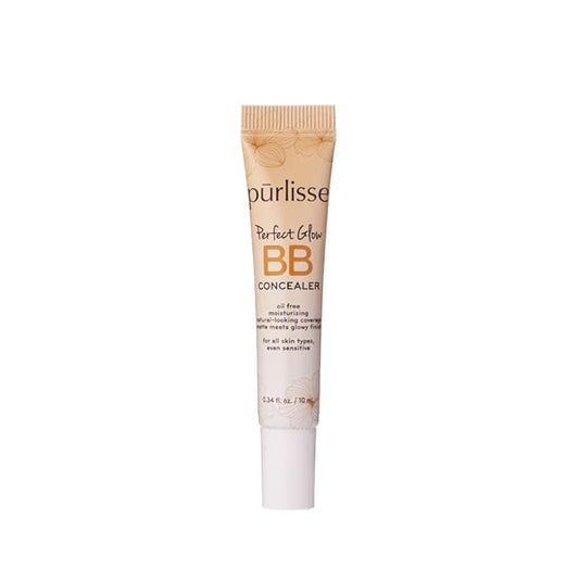 purlisse BB Concealer - BB Cream for All Skin Types - Oil-Free Moisturizing, Smooths Blemishes - .34 Ounce (Tan)-VivaGrace Women