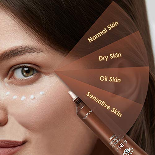 Anti Aging Eye Cream, Retinol Eye Cream Contains Niacinamide and Hyaluronic Acid, Reduces Wrinkles, Puffiness, Crows Feet and Dark Circles, 1 Oz-VivaGrace Women