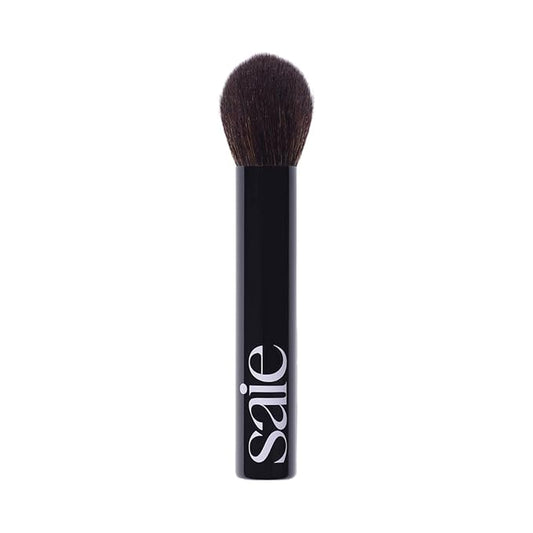 Saie The Fluffy Brush - Soft, Multi-Use Pressed + Loose Powder Brush - Fluffy Makeup Brush with Tapered Tip for Precise Application - Vegan, Cruelty-Free (1 Count)-VivaGrace Women