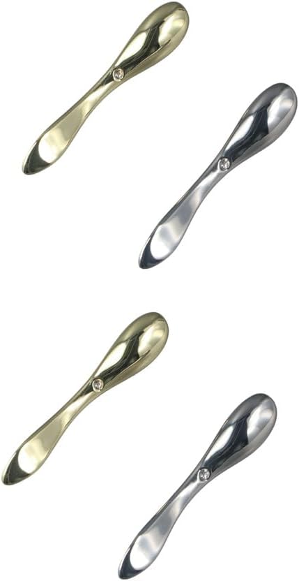 4PCS Eye Cream Applicator,Mini Eye Beauty Apparatus Rolling Massage Stick Cream Mixing Spatula Eye Massager-VivaGrace Women