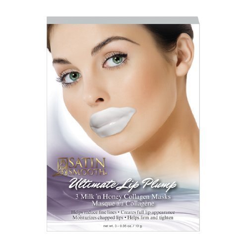 SATIN SMOOTH Ultimate Lip Plump Collagen Mask (single pack)-VivaGrace Women