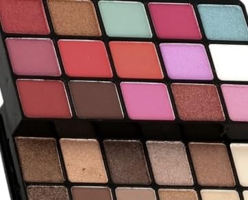 SAMIK Eye shadow blush concealer contour makeup kits full set all in one makeup set cosmetic girl makeup gift box blush set (Black)-VivaGrace Women