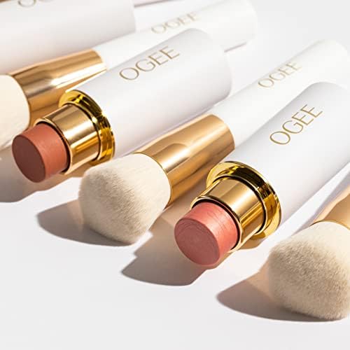 Ogee Makeup Brush Set - Includes Professional Quality Foundation Blender Brush, Ultra-Soft, Precision Brush & Makeup Brush Cleaner-VivaGrace Women