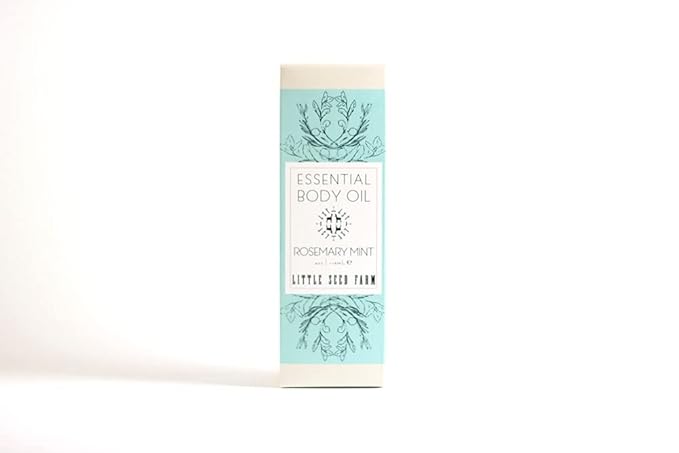 Little Seed Farm Essential Body Oil, Rosemary Mint, 4oz-VivaGrace Women
