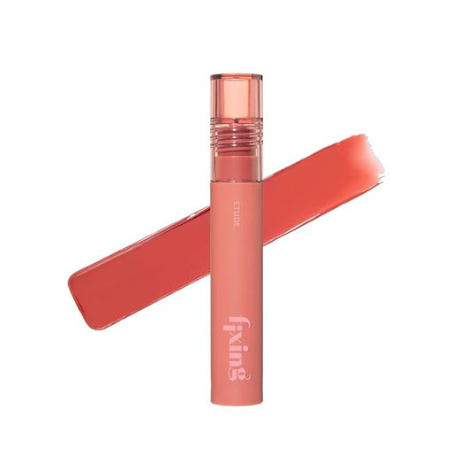 ETUDE Fixing Tint #19 Coral Breeze (4g) | Long Lasting High Pigmented Liquid Lipstick | Waterproof Lightweight Matte Finish Lip Stain | Full Coverage | Korean Makeup, Kbeauty-VivaGrace Women