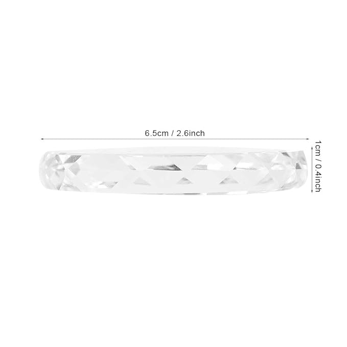 Glass Nail Art Palette Transparent Paint Drawing Colorful Paint Tray for Beauty Personal Care Drawing Color Dish DIY Nail Art Accessories Tools(02)-VivaGrace Women