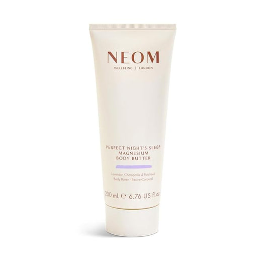 Neom - Magnesium Body Butter | 6.76 Fl Oz (200ml) | Lavender, Chamomile, & Patchouli | Lotion for Sleep with Essential Oils | 100% Natural Fragrances | Nourish & Soften | Signature Sleepy Scent-VivaGrace Women