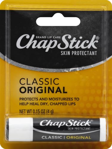 ChapStick Classic Original Lip Balm Tube, Lip Care - 0.15 Oz (1 Blister Pack)-VivaGrace Women