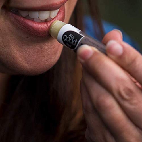 All Good SPF 15 Lip Balm for Soft Smooth Lips - Calendula, Lavender, Olive Oil, Beeswax, Vitamin E | Zinc Oxide Sun Protection (Original)(2-Pack)-VivaGrace Women