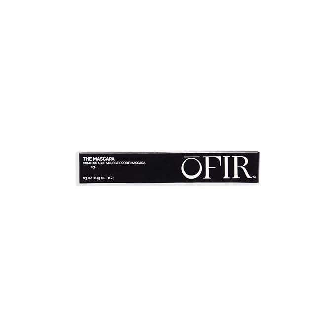 OFIR Smudge Proof Mascara Black | Flake-Free Volumizing Mascara for Instant Volume, Length, and Lift | Lightweight Vegan Mascara for All-Day Wear | Effortless Application for Stunning Lashes