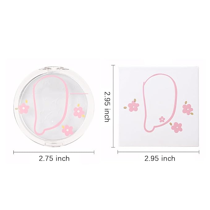 Face Oil Control Pressed Setting Powder-Clarifying Finishing Powder,Waterproof Long Lasting Translucent Powder Setting Powder Makeup,Blurs Fine Lines&Imperfections,Suitable for All-Day Use-VivaGrace Women