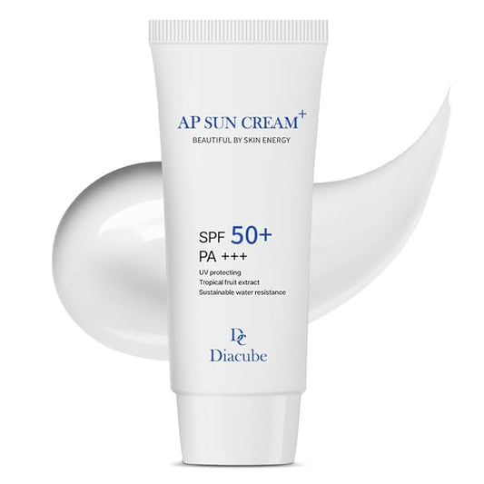 AP Fruity Waterproof Daily Sunscreen 2.03 Fl Oz SPF 50+ PA+++ | Strong UV Protection | Slightly Tone Up | Silky Semi-Matte Finish | Sweat-Resistant | Korean Skincare-VivaGrace Women