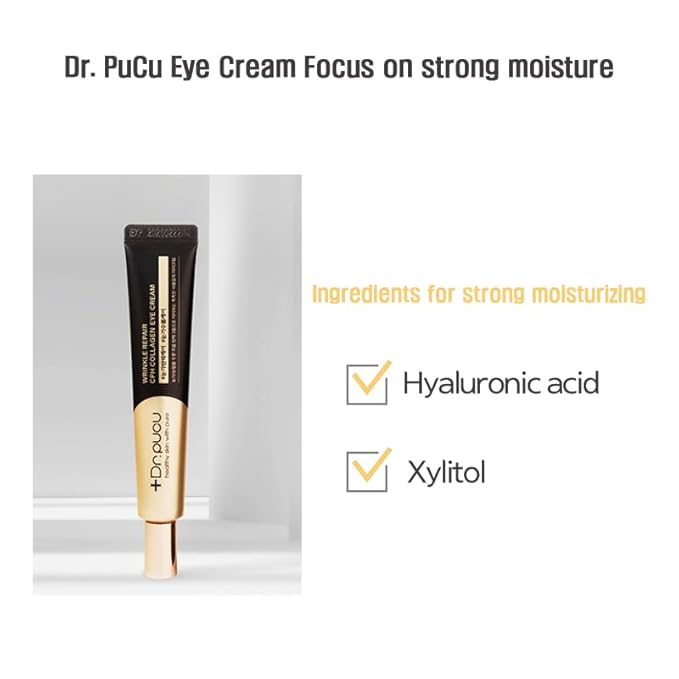 Wrinkle Repair Collagen EYE CREAM, Korean eye cream, under-eye night cream for anti aging, moisturising, no greasy or too light texture, mild powdery scent, 1.01 fl. Oz-VivaGrace Women