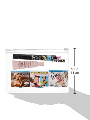 Clean and Green by the Balm for Women - 5Pc 0.1ozBig Date Blush, 0.1oz Bronzilla Bronzer, 0.1oz Double Crosser Wow Highlighter, 0.27oz Nuit Mascara in Extra Black, 0.39Anne T. Dotes Primer-VivaGrace Women