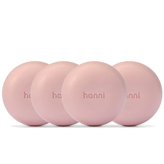 HANNI Cocoon Cleanse Serum with Shea Butter, Soap-Free Body Wash, Hydrating Cleanser with Eucalyptus, 3.7 oz (4 Pack)-VivaGrace Women