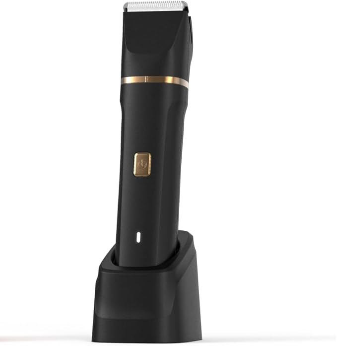 Electric Razor for Men, IPX7 Waterproof Versatile Shaver for Temple, Groin, Nose, Ear Hairs, Beard, Body Hair Trimmer for Men, Painless Grooming Kit with 2 Replaceable Ceramic Blade Heads-VivaGrace Women