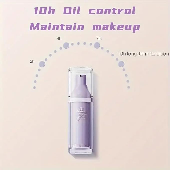 ZEESEA Green Correcting Face Primer for Brighten, Neutralizes Uneven Skin Tone and Facial Redness,Grips Makeup Base for Long-Lasting Wear,Cruelty-Free, 1.06 Oz-VivaGrace Women