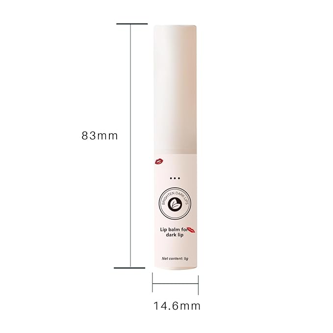 Moisture Lip Balm Lip Cream Hydrate Smooth Shea Butter Extract for Removing Dark Lip Promoting Skin Regeneration Making Lip Soft Tender & Autumn Winter Season Women Man Girl Boy Daily Lip Care-VivaGrace Women