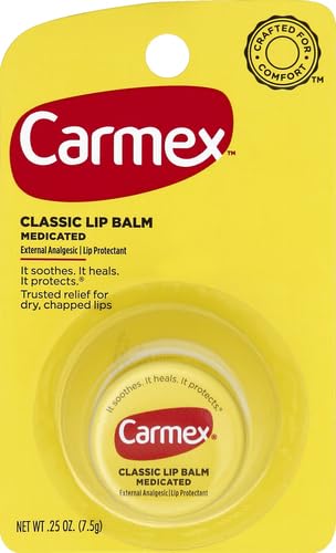 Carmex Classic Lip Balm Medicated 0.25 oz (Pack of 10)-VivaGrace Women