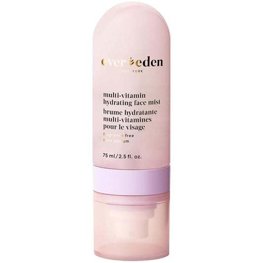 Evereden Kids Multi-Vitamin Hydrating Face Mist | Nourishing Face Spray, Preppy Skincare Essential for Ages 6+ | Clean Formula Safe for Sensitive Skin | Multi-Vitamin Complex, Peach & Mango Juice-VivaGrace Women