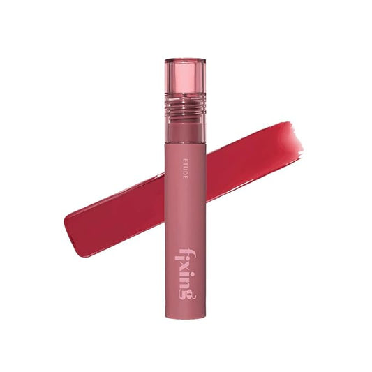 ETUDE Fixing Tint #07 Cranberry Plum (4g) | Long Lasting High Pigmented Liquid Lipstick | Waterproof Lightweight Matte Finish Lip Stain | Full Coverage | Korean Makeup, Kbeauty-VivaGrace Women