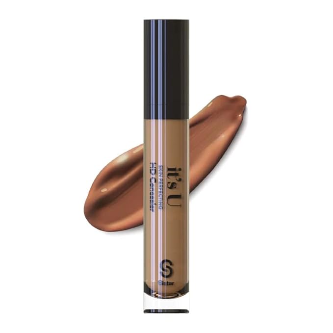 Sistar it's U Skin Perfecting HD Concealer Full Coverage Lightweight Long Lasting Correcting Liquid Contour Cover Masker Makeup 5 ml / 0.17 fl. oz (Fawn)-VivaGrace Women