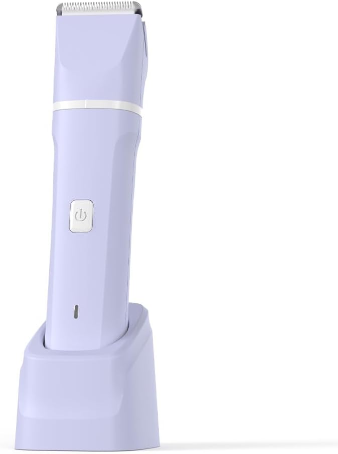 Electric Razors for Women - Wet/Dry Womens Electric Shaver for Legs, Replaceable Body Hair Blade Heads&Hair Remover for Face Head, No Nick, No Cut, No Razor Burn, Purple-VivaGrace Women