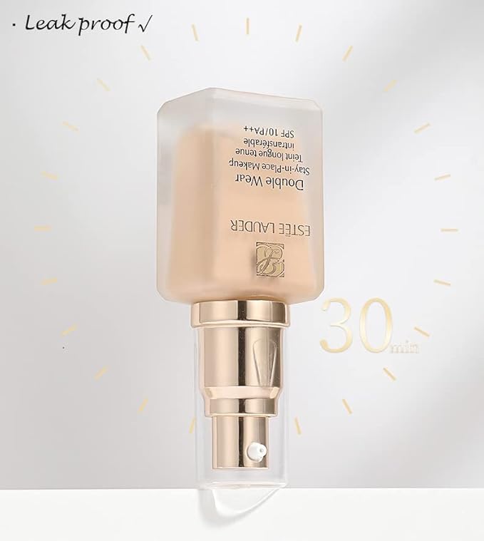 Chris.W 2Pack Foundation Pump for Estee Lauder Double Wear Foundation(Gold)-VivaGrace Women