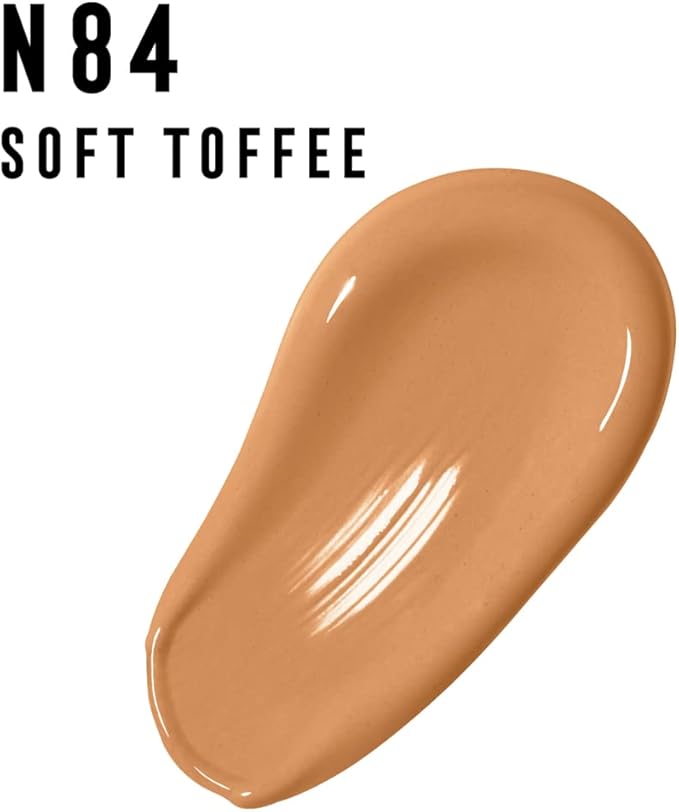 Max Factor Facefinity 3-in-1 All Day Flawless Liquid Foundation, SPF 20-84 Soft Toffee, 30 ml-VivaGrace Women