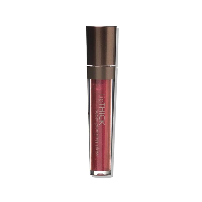 SORME Treatment Cosmetics LipThick gloss | Plumping Lip Gloss for Shiny and Fuller Looking Lips with Maxi-Lip Peptides | Scream Shade-VivaGrace Women
